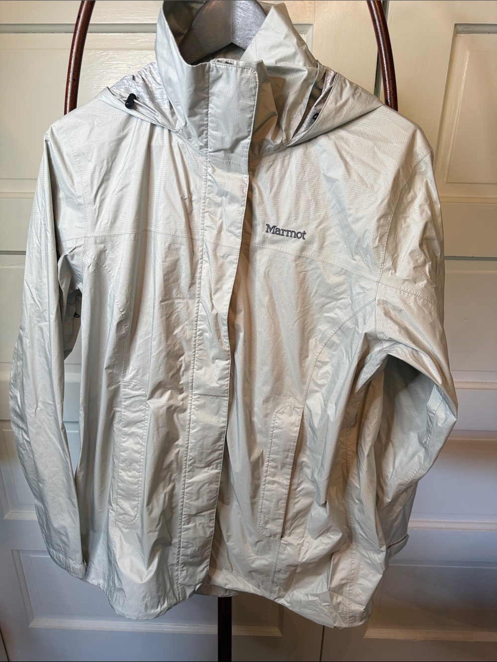 Marmot Lightweight Hooded Rain Jacket Windbreaker XL